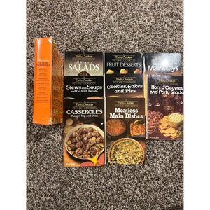 Betty Crocker Picture Cookbooks 8 Volume Set Vintage Recipes Kitchen